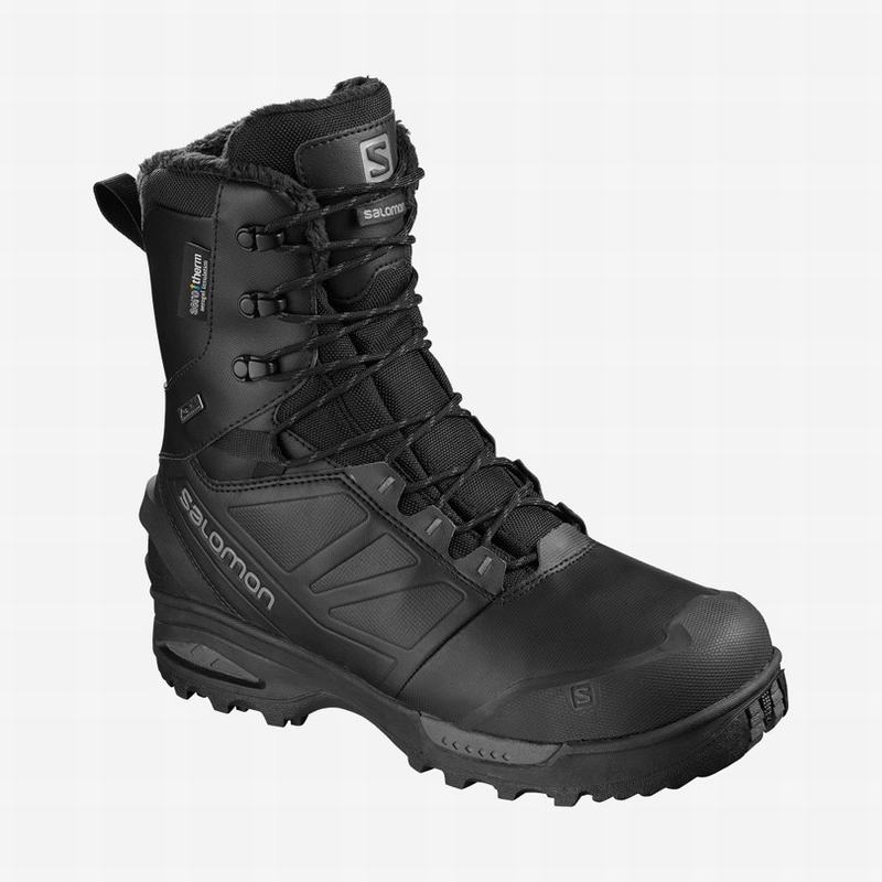 Salomon TOUNDRA PRO CLIMASALOMON™ WATERPROOF Botas De Invierno Hombre - Negras - Colombia (71245-RLA